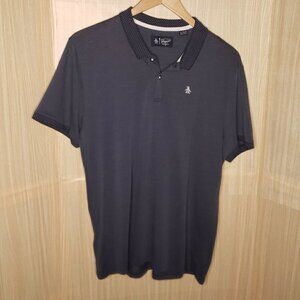 Original Penguin Mens Short Sleeve Navy Polo XL